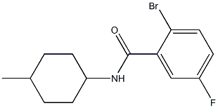 2-bromo-5-fluoro-N-(4-methylcyclohexyl)benzamide