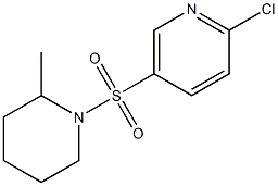 2-chloro-5-[(2-methylpiperidine-1-)sulfonyl]pyridine