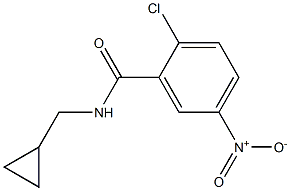 2-chloro-N-(cyclopropylmethyl)-5-nitrobenzamide