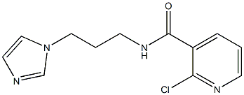 2-chloro-N-[3-(1H-imidazol-1-yl)propyl]pyridine-3-carboxamide