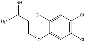 3-(2,4,5-trichlorophenoxy)propanimidamide