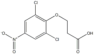 3-(2,6-dichloro-4-nitrophenoxy)propanoic acid