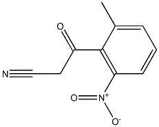 3-(2-methyl-6-nitrophenyl)-3-oxopropanenitrile