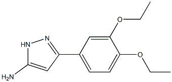 3-(3,4-diethoxyphenyl)-1H-pyrazol-5-amine