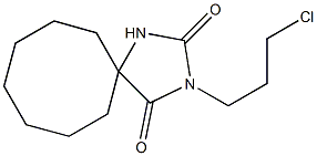 3-(3-chloropropyl)-1,3-diazaspiro[4.7]dodecane-2,4-dione