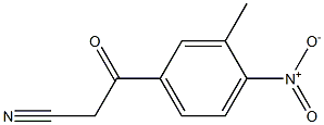 3-(3-methyl-4-nitrophenyl)-3-oxopropanenitrile