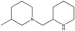 3-methyl-1-(piperidin-2-ylmethyl)piperidine