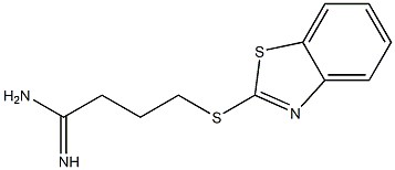 4-(1,3-benzothiazol-2-ylsulfanyl)butanimidamide