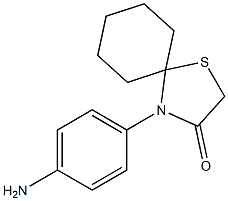 4-(4-aminophenyl)-1-thia-4-azaspiro[4.5]decan-3-one