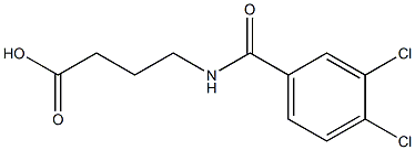 4-[(3,4-dichlorobenzoyl)amino]butanoic acid