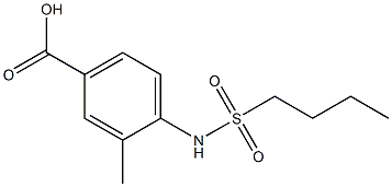 4-[(butylsulfonyl)amino]-3-methylbenzoic acid