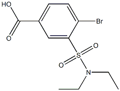 4-bromo-3-(diethylsulfamoyl)benzoic acid