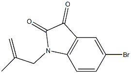 5-bromo-1-(2-methylprop-2-en-1-yl)-2,3-dihydro-1H-indole-2,3-dione