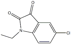 5-chloro-1-ethyl-2,3-dihydro-1H-indole-2,3-dione