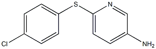 6-[(4-chlorophenyl)sulfanyl]pyridin-3-amine