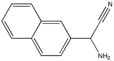 amino(2-naphthyl)acetonitrile Structural