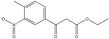 ethyl 3-(4-methyl-3-nitrophenyl)-3-oxopropanoate