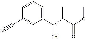 methyl 2-[(3-cyanophenyl)(hydroxy)methyl]prop-2-enoate