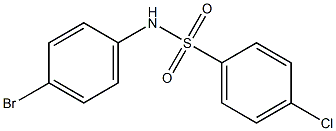 N-(4-bromophenyl)-4-chlorobenzene-1-sulfonamide