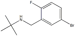 N-(5-bromo-2-fluorobenzyl)-N-(tert-butyl)amine Structural