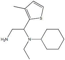 N-[2-amino-1-(3-methylthien-2-yl)ethyl]-N-cyclohexyl-N-ethylamine