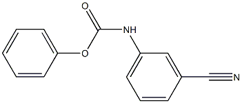 phenyl N-(3-cyanophenyl)carbamate Structural