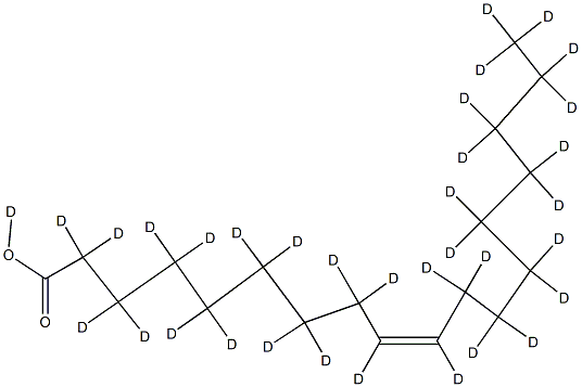 Oleic  acid-d34 Structural