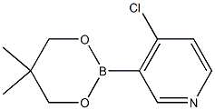 4-Chloro-3-(5,5-dimethyl-1,3,2-dioxaborinan-2-yl)pyridine