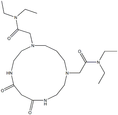 1,11-Bis[(diethylamino)carbonylmethyl]-1,4,8,11-tetraazacyclotetradecane-5,7-dione