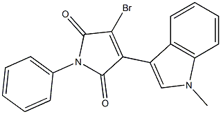 3-BROMO-4-(1-METHYL-1H-INDOL-3-YL)-1-PHENYL-PYRROLE-2,5-DIONE