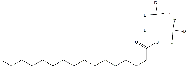 Isopropyl-d7 Palmitate Structural