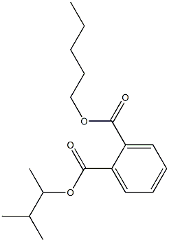 n-Pentyl 3-Methyl-2-butyl Phthalate Structural