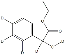 Isopropyl DL-Mandelate-d5 Structural