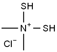 Dimercaptodimethylammonium chloride Structural