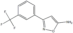 5-Amino-3-[3-(trifluoromethyl)phenyl]isoxazole