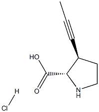 (R)-gamma-propynyl-L-proline hydrochloride