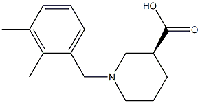 (3S)-1-(2,3-dimethylbenzyl)piperidine-3-carboxylic acid