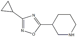 3-(3-cyclopropyl-1,2,4-oxadiazol-5-yl)piperidine