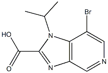 7-bromo-1-(1-methylethyl)-1H-imidazo[4,5-c]pyridine-2-carboxylic acid