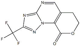 2-(TRIFLUOROMETHYL)-6,7-DIHYDRO-9H-PYRANO[4,3-E][1,2,4]TRIAZOLO[1,5-A]PYRIMIDIN-9-ONE