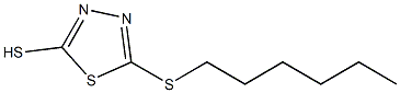 5-N-HEXYLTHIO-1,3,4-THIADIAZOLE-2-THIOL, 97% Structural