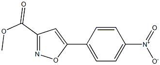 methyl 5-(4-nitrophenyl)isoxazole-3-carboxylate