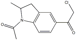 1-(1-acetyl-2-methyl-2,3-dihydro-1H-indol-5-yl)-2-chloroethanone