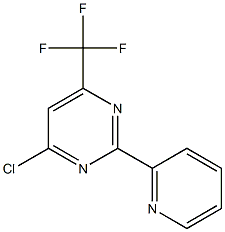 4-chloro-2-(2-pyridinyl)-6-(trifluoromethyl)pyrimidine