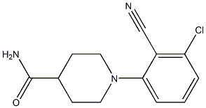 1-(3-chloro-2-cyanophenyl)piperidine-4-carboxamide