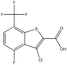 3-chloro-4-fluoro-7-(trifluoromethyl)benzo[b]thiophene-2-carboxylic acid