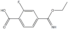 4-(ethoxy(imino)methyl)-2-fluorobenzoic acid