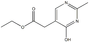 ethyl 2-(4-hydroxy-2-methylpyrimidin-5-yl)acetate