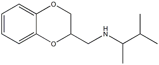 (2,3-dihydro-1,4-benzodioxin-2-ylmethyl)(3-methylbutan-2-yl)amine Structural