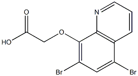 [(5,7-dibromoquinolin-8-yl)oxy]acetic acid